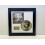 (White, White) CD & Cover Double Mount: 12"x12" Frame Display 1