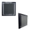 (Gold) 1" Deep Acrylic Shadow Display | 10x10" Memory Keepsake Case 3