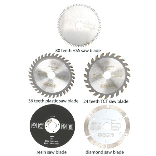 5Pcs 85mm Inner Diameter 15mm Mini Carbide Circular Saw Blade for Cutting Tool 1