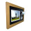 (Oak) 3D Acrylic Golf Ball Display Frame | Hole In One, Photo Plaque 1