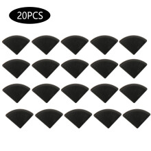 20Pcs End Cap Cover Black Plastic Fasteners for 2020R/3030R Standard Aluminum Profiles