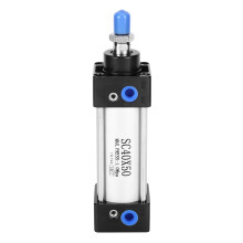 Air Pneumatic Cylinder Double Acting SC40 Standard Aluminum Alloy ComponetsSC40x50