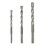 3pcs Triangle Shaft Electric Hammer Drill Bit Set Grooving Tools Concrete Drilling Bit 1