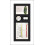 (White) Personalized Golf Photo Display Frame: Hole In One Keepsake (20" x 12") 1