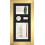 (Gold) Personalized Golf Photo Display Frame: Hole In One Keepsake (20" x 12") 1