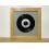 (Oak) 7 Inch Vinyl Record Frame: Grey Mount, 6 Frame Colors (11x11) 1