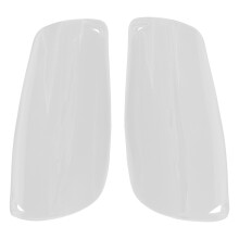 Professional Soccer Shin Guards EVA Calf Protective Guard Durable Shin Pads for Youth Adult LWhite