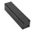 Aluminum Enclosure PCB Instrument Shell Electronic Cooling Box Black 25*25*100mm 4