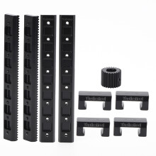Industrial Robot Zinc Alloy Sliding Rail Toothed Gear Set Industrial Robot Parts