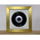 (Gold) 7-Inch Vinyl Record Frame: White Mount, 11"x11" Frame 1