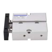 Air Cylinder Pneumatic Double Acting Aluminum Alloy AntiRust TN16 0.10.9MPa 10200mm(TN16X10S )