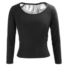 Women Sports Slimming Sauna Shirt Polyurethane Sweat Enhancing Slimming Body Shapewear4XL/5XL