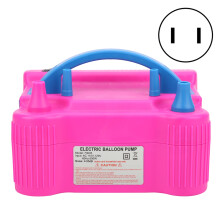 Electric Balloon Pump Blower Air Inflator 2 Nozzle Small Portable High Power 600W Stable Rate