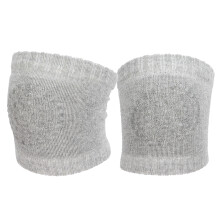 Baby Crawling Knee Pads AntiSlip Baby Walking Knee Pads Protectors for Toddler(Gray )