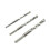 3pcs Triangle Shaft Electric Hammer Drill Bit Set Grooving Tools Concrete Drilling Bit 2