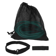 Swim Training Resistance Belts Aquatic Swimming Stationary Cords Bungee Leash Green