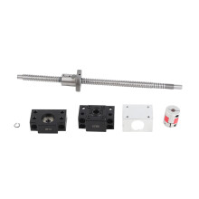 Rolling Ball Screw Set Bearing Steel High Accuracy 1204?300 with Nut Seat Coupling
