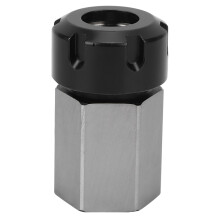 Hex Collet Chuck Silver Carbon Steel High Strength CNC Lathe Tool Holder ER25/32/40ER25