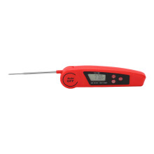 Digital Meat Thermometer 180?? Foldable Probe 5S Measurement IP66 Waterproof Kitchen Instant Read Food Thermometer