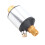 Air Compressor Filter 1/4in Thread Pneumatic Paint Sprayer Filter for Remove Moisture and Impurities 4