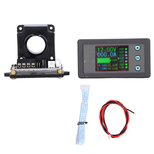 Volt Meter Current Tester Capacity Power Detector Digital Display Relay Control 9610S
