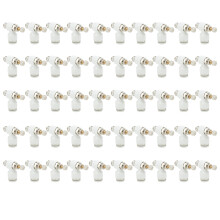 50Pcs Air Flow Control Valve Pneumatic White Adjustment Durable Quick Connector SL8?01