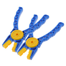 Brick Separator Tool 2pcs for Quick Removal with Ergonomic Antiskid Grip Blue ABS