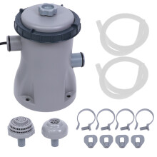 Filter Pump Circulating Electric Swimming Pool Water Cleaning System Plastic 220?240V