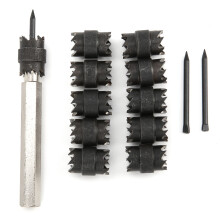 13Pcs Spot Weld Cutter Set Rotary 3/8in Drill Bits Metal Hole Remover Power Tool