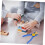 Brick Separator Tool 2pcs for  Quick Removal with Ergonomic Antiskid Grip Blue ABS 4