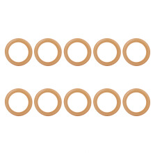10PCs Cylinder Rubber Ring Pump Accessories for 1100w Oil‑Free Silent Air Compressor
