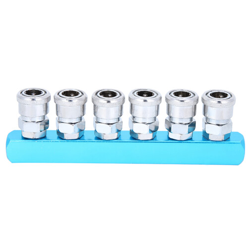 Air Compressor Quick Connector Quick Connect Socket C‑Type Fast Coupler Aluminum Alloy