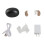2pcs Mini Rechargeable Ear Back Type Sound Amplifier with Recharging Base 1