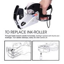 MX-H813 Aluminum Alloy Marking Machine Singles Row Code Printer Labeling Machine Handheld Tagging Machine