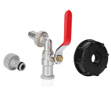 IBC Tank Adapter Garden Water Tap Hose Cap Connector Fitting Parts G1/2in Brass Faucet
