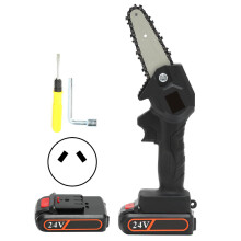 Mini Electric Pruning Saw HandHeld Charging Garden Trimming Tool FYD001 Black