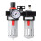 OilWater Separator Duplex Filter Pressure Regulator Gas Liquid Separation BFC2000 1