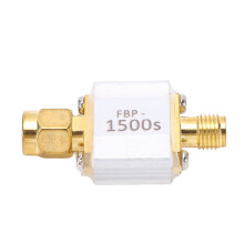 1500MHz 50 Ohms SAW Bandpass Filter RF Coaxial Filter with SMA Interface 1DB Bandwidth 20MHz