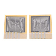 2Pcs Thin Film Pressure Sensor 4 Zone 10G to 10KG Resistance Type Pressure Sensor for Scooter Robot