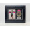 (Black) Marathon Medal Display Frame: 3D Shadow Box with Photo & Text 1