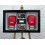 Double Boxing Glove Display Case: 5-inch Deep Black Frame, Photo & Title Box 2