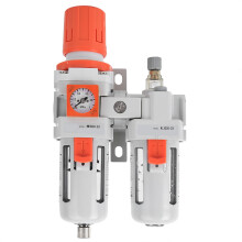 NANPU Oil Water Filter Regulator Lubricator Air Treatment Separator G3/8in 0.15-0.9MPa