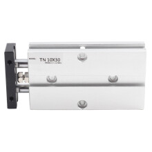 TN10X30 Double Rod Double Action Air Cylinder Aluminum Alloy Pneumatic Cylinder