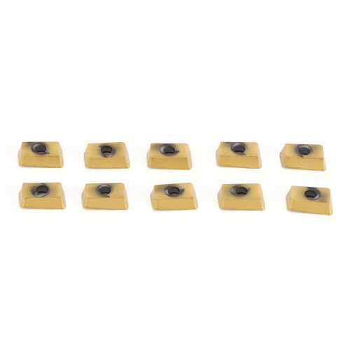 10Pcs Cemented Carbide Insert Hardened APMT1135 High Efficiency for Milling Cutter 2