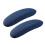 Pack of 2 Protective Armrest Covers= for Ergonomic-Navy blue 1