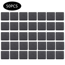 50Pcs End Cap Cover Black Plastic Fasteners for 2020/3030/4040 Standard Aluminum Profiles