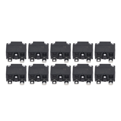 10PCS Auto Reset Overload Protector 20A Current Overload Protector for Children's Toy Car AC125 250V