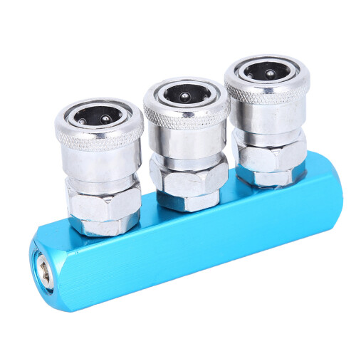 Air Compressor Quick Connector C‑Type Fast Coupler Pneumatic Components Aluminum Alloy 1