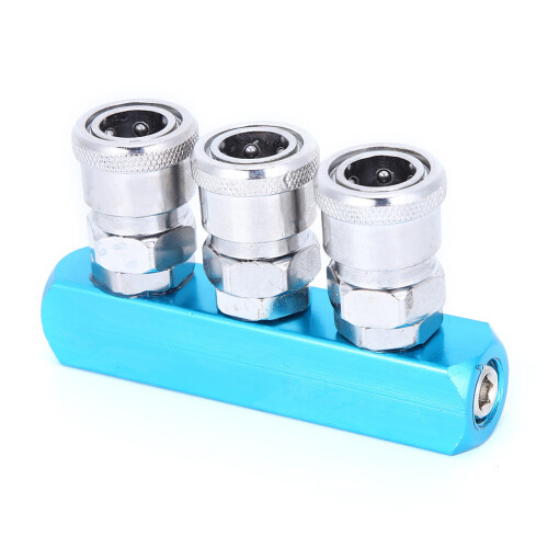 Air Compressor Quick Connector C‑Type Fast Coupler Pneumatic Components Aluminum Alloy 2