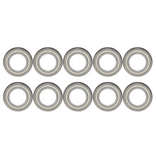 10Pcs Deep Groove Ball Bearing Flange Side Mechanical Accessories Hardware Parts F690(F6905ZZ )
